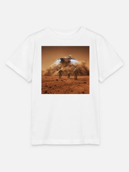Wild Wild Space - Stanley/Stella Kinder T-Shirt MINI CREATOR - Weiß