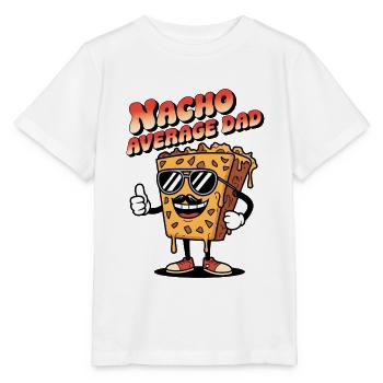 Nacho Average Dad - Stanley/Stella MINI CREATOR Kids’ T-Shirt - white - Front - Maike (125cm)