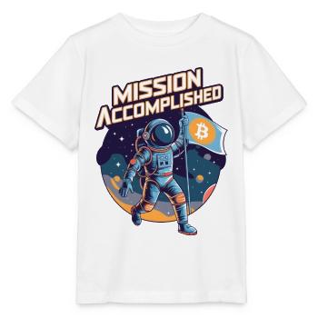 Mission Accomplished - Stanley/Stella MINI CREATOR Kids’ T-Shirt - white - Front - Maike (125cm)