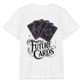 The Future Is In The Cards - Stanley/Stella MINI CREATOR Kids’ T-Shirt - white - Front - Maike (125cm)