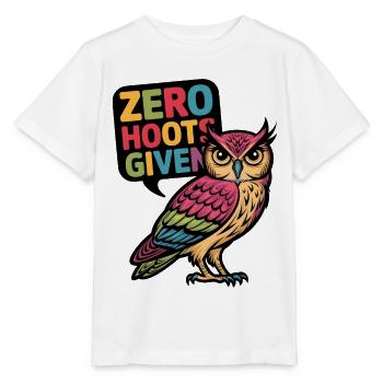 Zero Hoots Given - Stanley/Stella MINI CREATOR Kids’ T-Shirt - white - Front - Maike (125cm)