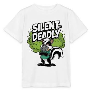 Silent But Deadly - Stanley/Stella MINI CREATOR Kids’ T-Shirt - white - Front - Maike (125cm)