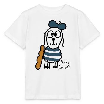 Französisch ScHoF - Stanley/Stella Kinder T-Shirt MINI CREATOR  - Weiß - Vorne - Maike (125cm)