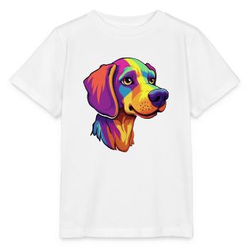 Alano Español Hunderasse Cartoon Kawaii Illustratio - Stanley/Stella Kinder T-Shirt MINI CREATOR  - Weiß - Vorne - Maike (125cm)