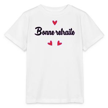 RETIREMENT. RETIREMENT. RETIRED. RETIREMENT - Stanley/Stella MINI CREATOR Kids’ T-Shirt - white - Front - Maike (125cm)
