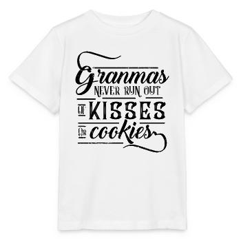 Backfreudige Keksoma Enkelkinder - Stanley/Stella Kinder T-Shirt MINI CREATOR  - Weiß - Vorne - Maike (125cm)