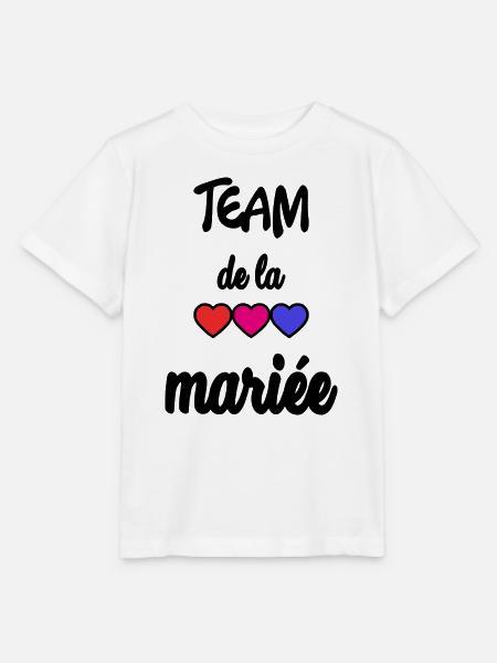 TEAM BRIDAL - Stanley/Stella Kinder T-Shirt MINI CREATOR - Weiß