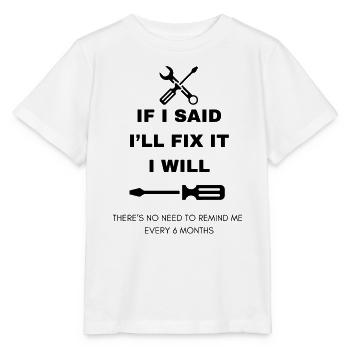 Heimwerker - Stanley/Stella Kinder T-Shirt MINI CREATOR  - Weiß - Vorne - Maike (125cm)