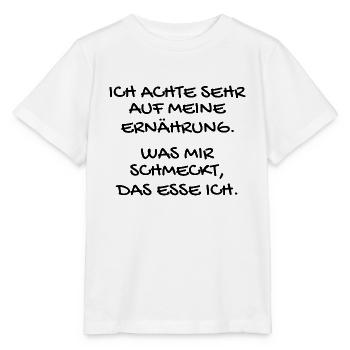 Ernährung Essen Geschmack Geschenk - Stanley/Stella Kinder T-Shirt MINI CREATOR  - Weiß - Vorne - Maike (125cm)