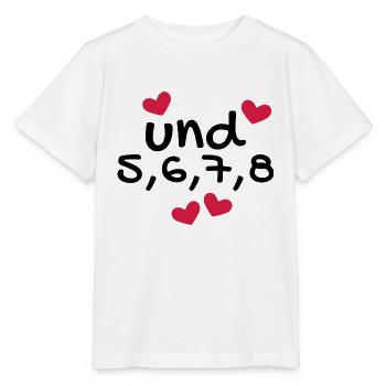 Tanzen Tanz Tanzkurs Rhythmus - Stanley/Stella Kinder T-Shirt MINI CREATOR  - Weiß - Vorne - Maike (125cm)