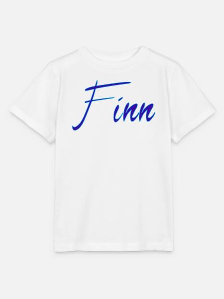 Name Finn - Stanley/Stella Kinder T-Shirt MINI CREATOR - Weiß