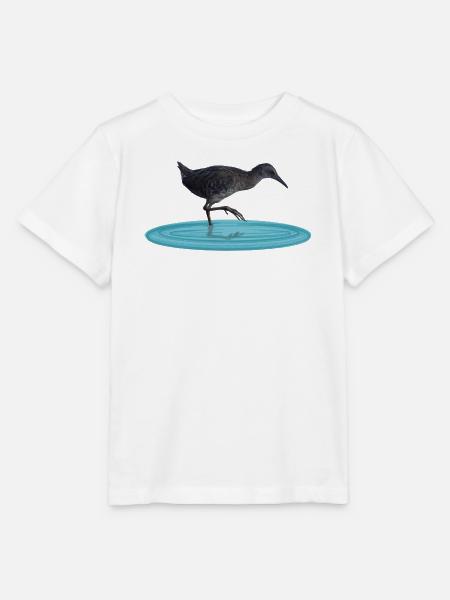 Wasserralle - Stanley/Stella Kinder T-Shirt MINI CREATOR - Weiß