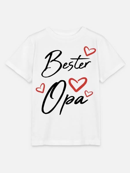 Bester Opa - Stanley/Stella Kinder T-Shirt MINI CREATOR  - Weiß