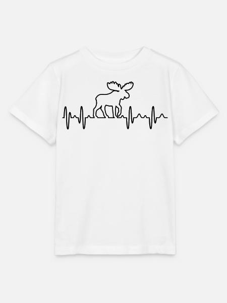 Elch - Stanley/Stella Kinder T-Shirt MINI CREATOR - Weiß