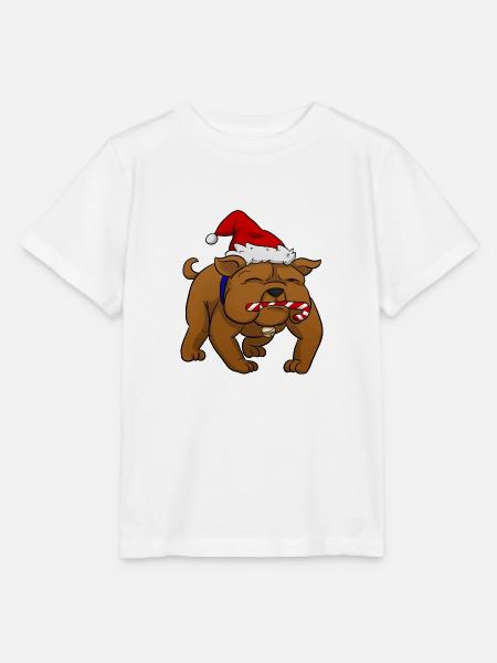 Bulldog - Stanley/Stella Kinder T-Shirt MINI CREATOR - Weiß