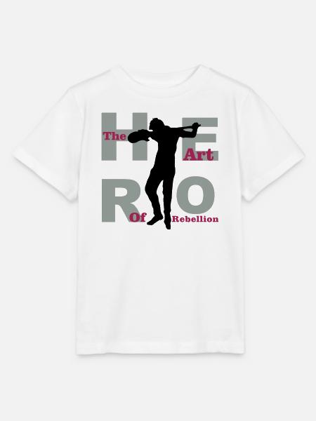 hero guitar - Stanley/Stella Kinder T-Shirt MINI CREATOR - Weiß