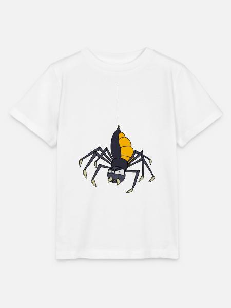 Spinne - Stanley/Stella Kinder T-Shirt MINI CREATOR - Weiß