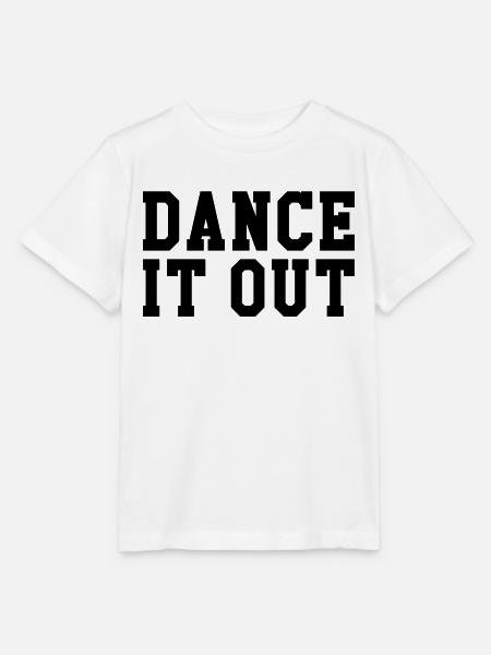 Dance it out - Stanley/Stella Kinder T-Shirt MINI CREATOR  - Weiß