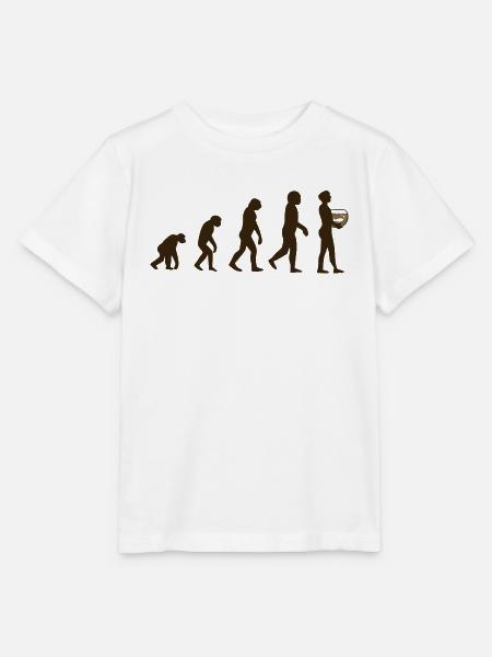 Aquarium Evolution - Stanley/Stella Kinder T-Shirt MINI CREATOR - Weiß