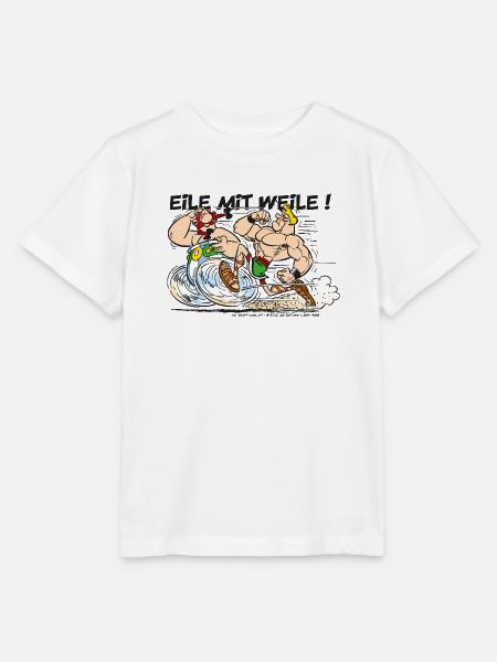 Obelix: Eile mit Weile! - Stanley/Stella Kinder T-Shirt MINI CREATOR - Weiß