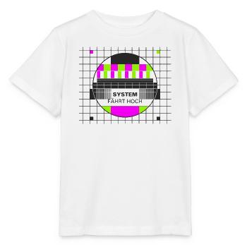 Testbild System fährt hoch - Stanley/Stella Kinder T-Shirt MINI CREATOR  - Weiß - Vorne - Maike (125cm)
