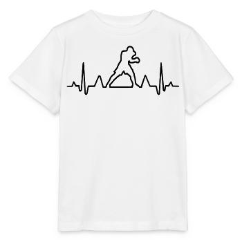 Electro Boxing - Stanley/Stella Kinder T-Shirt MINI CREATOR  - Weiß - Vorne - Maike (125cm)