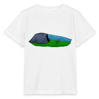 Karpfenzelt Rod Pod Karpfenangeln - Stanley/Stella Kinder T-Shirt MINI CREATOR  - Weiß - Vorne - Maike (125cm)