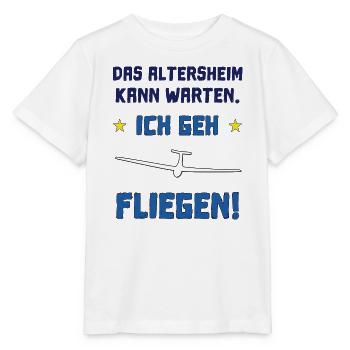 das altersheim kann warten - Stanley/Stella Kinder T-Shirt MINI CREATOR  - Weiß - Vorne - Maike (125cm)