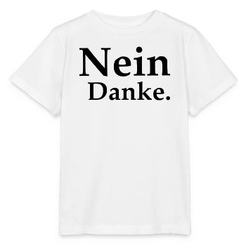 Nein Danke - Stanley/Stella Kinder T-Shirt MINI CREATOR  - Weiß - Vorne - Maike (125cm)
