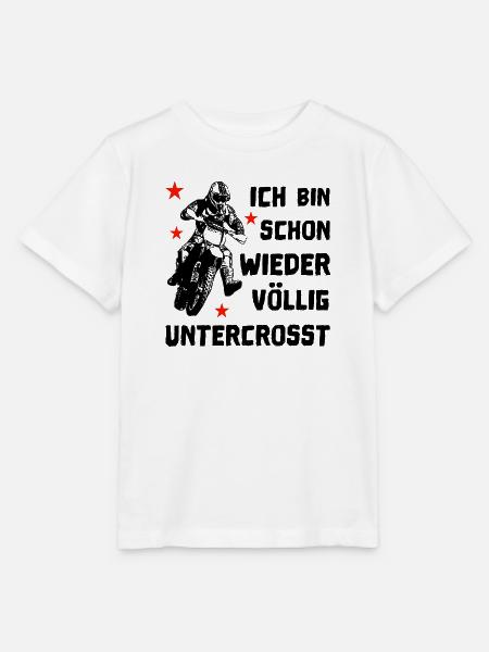 völlig untercrosst - Stanley/Stella Kinder T-Shirt MINI CREATOR - Weiß