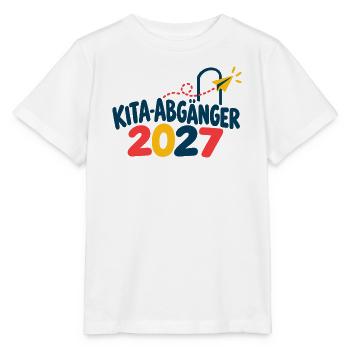 Kita-Abgänger 2027 - Stanley/Stella Kinder T-Shirt MINI CREATOR  - Weiß - Vorne - Maike (125cm)