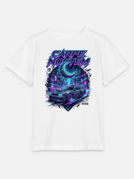 Carpe_Noctem_-_Cyberpunk_-_1 - Stanley/Stella Kinder T-Shirt MINI CREATOR - Weiß