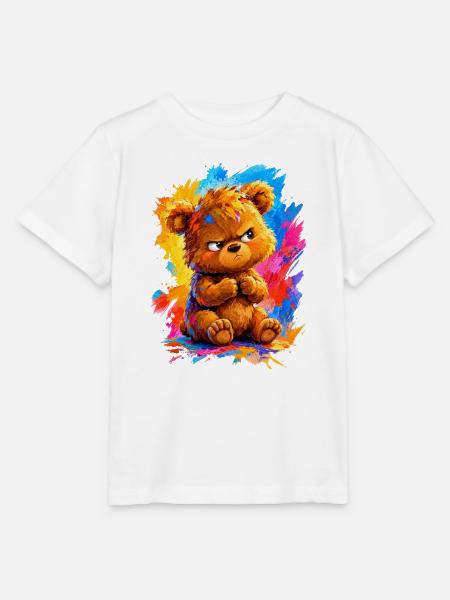 Teddy - Stanley/Stella Kinder T-Shirt MINI CREATOR - Weiß
