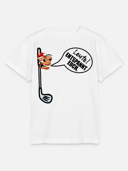 Weihnachten Golfschläger Weihnachtsstress - Stanley/Stella Kinder T-Shirt MINI CREATOR  - Weiß