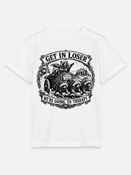 Get In Loser - Stanley/Stella Kinder T-Shirt MINI CREATOR - Weiß