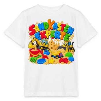 Sandkasten Experte - Stanley/Stella Kinder T-Shirt MINI CREATOR  - Weiß - Vorne - Maike (125cm)