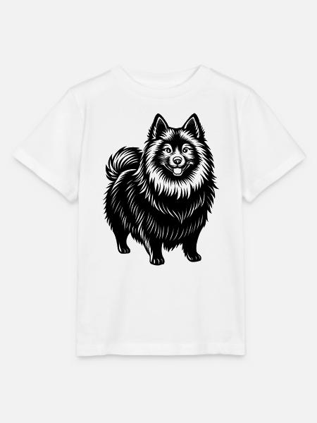 Keeshond - Stanley/Stella Kinder T-Shirt MINI CREATOR  - Weiß