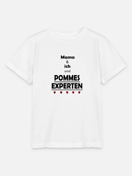 Pommes Experten - Stanley/Stella Kinder T-Shirt MINI CREATOR - Weiß