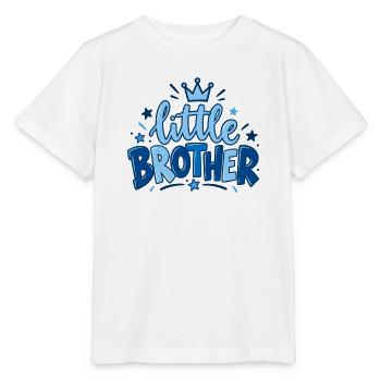 Little Brother - Kleiner Bruder - Geschwister - Stanley/Stella Kinder T-Shirt MINI CREATOR  - Weiß - Vorne - Maike (125cm)