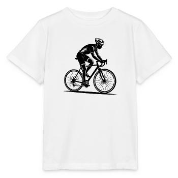 Radradrennen - Stanley/Stella Kinder T-Shirt MINI CREATOR  - Weiß - Vorne - Maike (125cm)