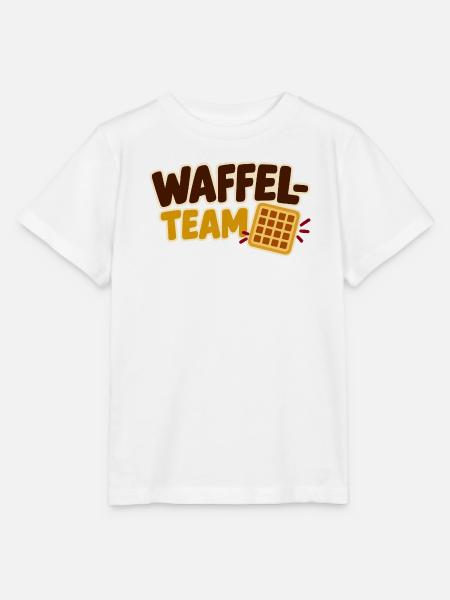 Waffel-Team Schule & Verein - Stanley/Stella Kinder T-Shirt MINI CREATOR - Weiß