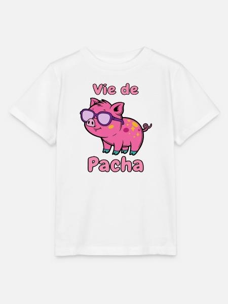 Leben von Pacha Pig Glam - Stanley/Stella Kinder T-Shirt MINI CREATOR - Weiß