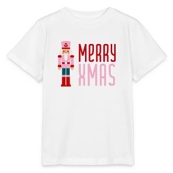 Merry Xmas Nussknacker - Stanley/Stella Kinder T-Shirt MINI CREATOR  - Weiß - Vorne - Maike (125cm)
