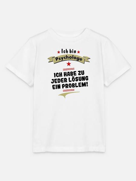 ich bin psychologe - Stanley/Stella Kinder T-Shirt MINI CREATOR  - Weiß