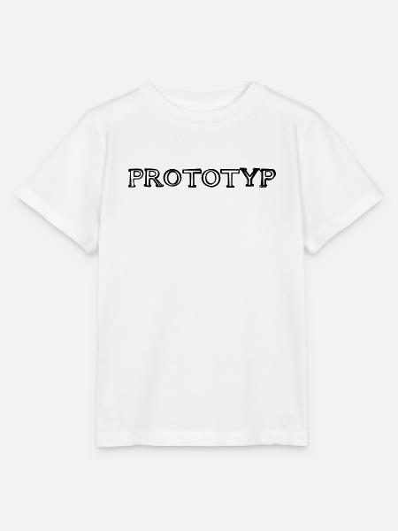 Prototyp Schriftzug handgezeichnet - Stanley/Stella Kinder T-Shirt MINI CREATOR - Weiß
