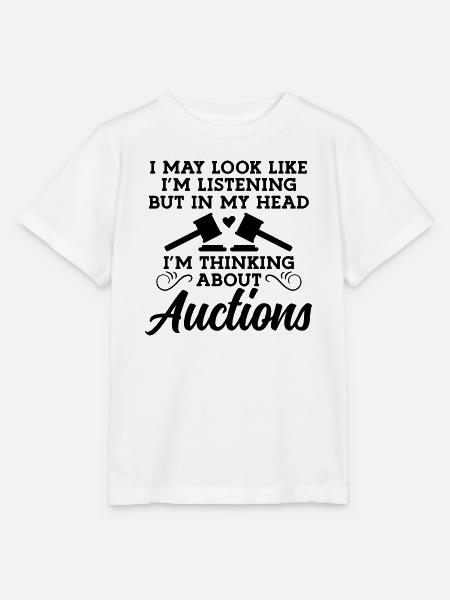 Auktion Spruch Humor - Stanley/Stella Kinder T-Shirt MINI CREATOR - Weiß