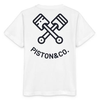 PISTON - CO - Stanley/Stella MINI CREATOR Kids’ T-Shirt - white - Back - Maike (125cm)