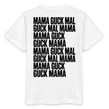 Mama - Stanley/Stella Kinder T-Shirt MINI CREATOR  - Weiß - Hinten - Maike (125cm)