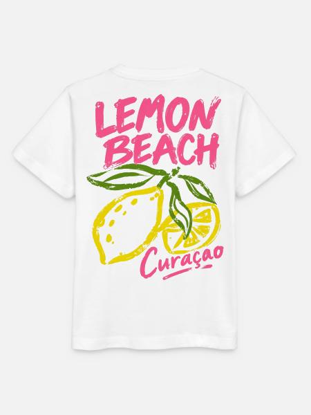 Lemon Beach Curacao - Stanley/Stella Kinder T-Shirt MINI CREATOR - Weiß