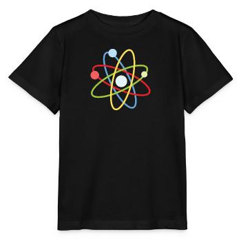 Atom - Stanley/Stella Kinder T-Shirt MINI CREATOR  - Schwarz - Vorne - Mikhail (115cm)